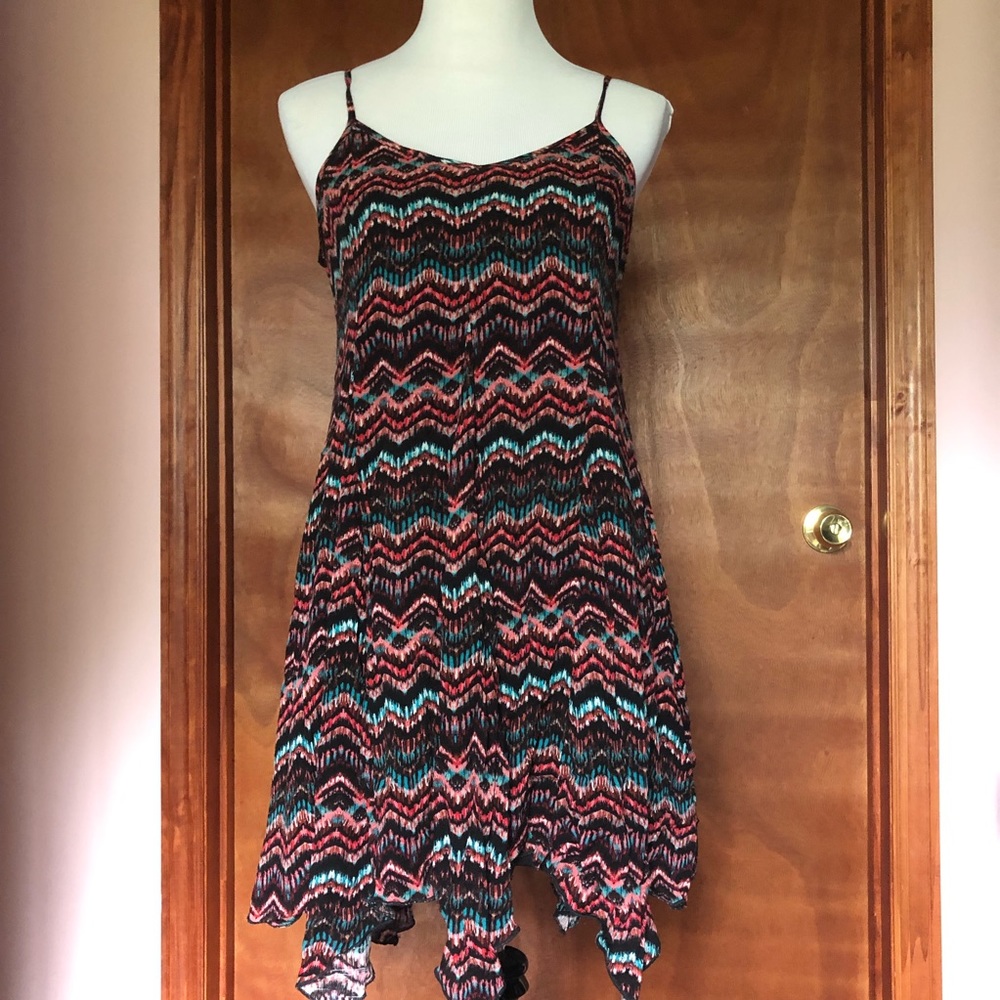 Aztec Print Flowy Dress | Lily Rose